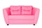 Pink sofa