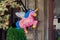 Pink sparkly pony unicorn balloon