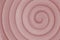 Pink spiral for background and copy space