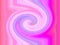 Pink spiral vortex