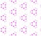 Pink splatter seamless pattern. Hand drawn waterco