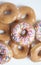 Pink sprinkle donuts