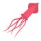 Pink squid icon