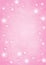 Pink star background.