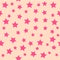 Pink Star Background