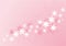 Pink stars banner