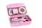 Pink stationery case