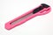 Pink stationery knife or boxcutter