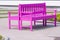 Pink street chairs