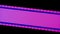 Pink strip of film on black background close up. Cinema filmstrip on black background. 35mm film slide frame. Cinema or