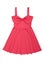 Pink summer dress with bow