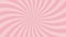 Pink sunburst background animation.