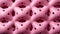 A pink surface with holes background