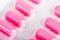 Pink tablet pills