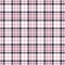 Pink tartan seamless vector patterns. Checkered plaid texture. Geometrical square background for fabric