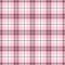 Pink tartan seamless vector patterns. Checkered plaid texture. Geometrical square background for fabric