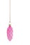 Pink Teardrop Christmas Bauble