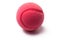Pink tennis ball