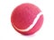 Pink tennis ball