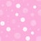 Pink textile textured circles seamless pattern