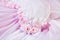 Pink textile wedding background