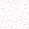 Pink tiny textile textured circles seamless pattern
