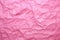 pink tissue paper surface details