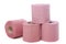 Pink toilet paper