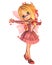 Pink Toon Valentine Fairy - 1