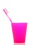 Pink Toothbrush in Cup