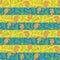 Pink toucan stripes repeat pattern design