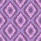 Pink tradition ikat ornament. Vector zig zag gradient seamless pattern.