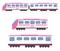 Pink train, icon