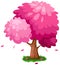 Pink tree