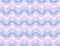 Pink trendy colors dotted mosaic waves seamless pattern