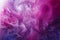 Pink universe abstract background, swirling galaxy smoke, alchemy dance of love and passion.