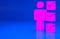 Pink User of man in business suit icon isolated on blue background. Business avatar symbol user profile icon. Male user