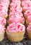 Pink Valentine Cupcakes with Sprinkles