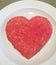 Pink Valentine Sugar Cookie