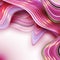 Pink vector abstract background with waves