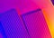 Pink and violet background with lines. Abstract neon background with gradient and stripes