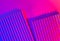 Pink and violet background with lines. Abstract neon background with gradient and stripes