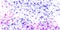 Pink and violet spots and blobs on white background. Purple and pink abstract watercolor background