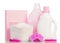 Pink washing powder and Cleaning items
