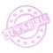 Pink Weathered It\'s a Girl Stamp Circles and Stars