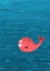 Pink Whale and Fish Underwater Cartoon Background