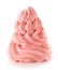 Pink whipped cream