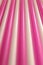 Pink and White Drinking Straws