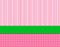 Pink, white & green striped background