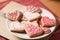 Pink and White Heart Cookies